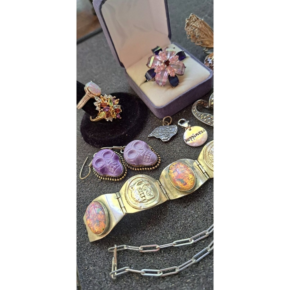 Vtg Jewelry Lot ALL Sterling 925 ~All Wearable~ Not Scrap 114.4 G - Picture 12 of 12